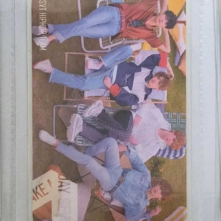 세븐틴 에스쿱스 원우 민규 버논 힙합팀 달콤커피 유닛 포카 포토카드 양도