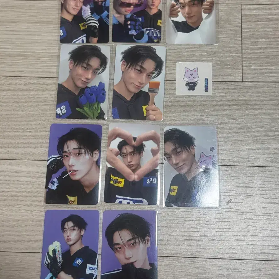 에이티즈 애니티즈인컬러 팝업 1주차 2주차 입장포카 산민기 산 최산 산덕