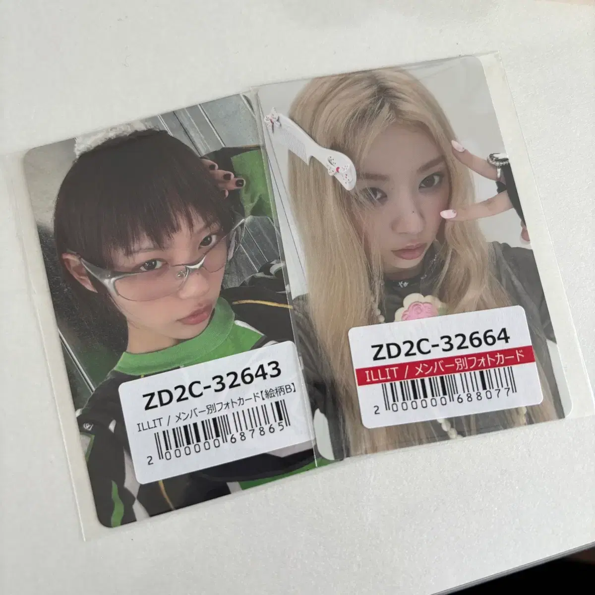 아일릿 유니버셜 모카 민주 윤아 포카 포토카드 양도