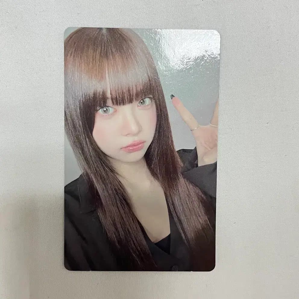 르세라핌 홍은채 헛 스튜디오촘 포토카드 포카