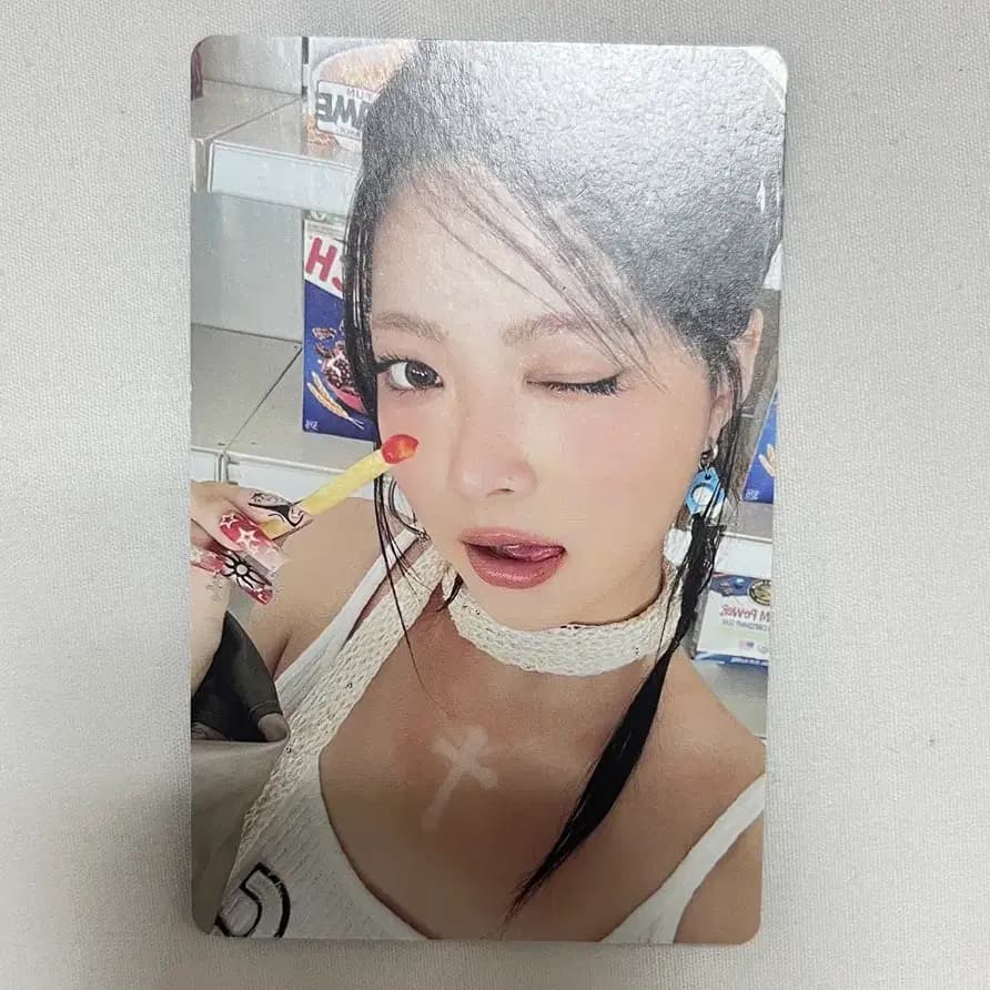 르세라핌 홍은채 헛 앨범 포토카드 포카