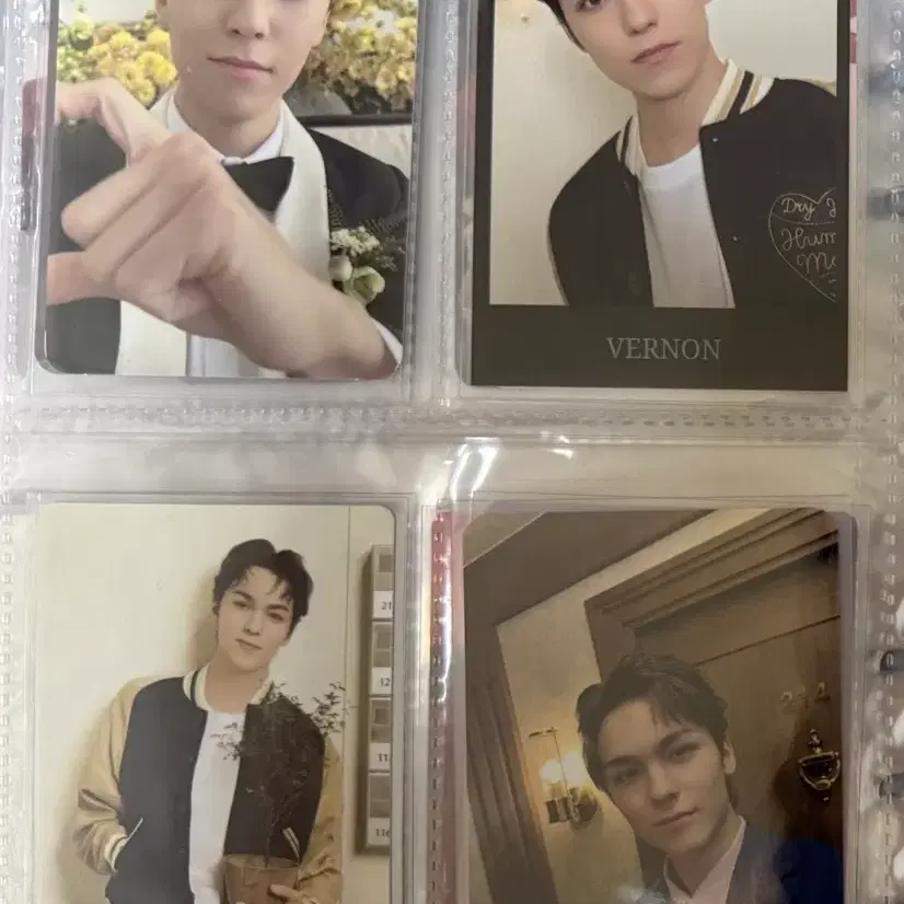 세븐틴 포토카드 포카 양도 원우 우지 디에잇 민규 버논 6