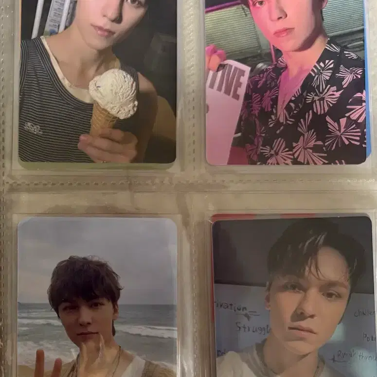 세븐틴 포토카드 포카 양도 원우 우지 디에잇 민규 버논 7