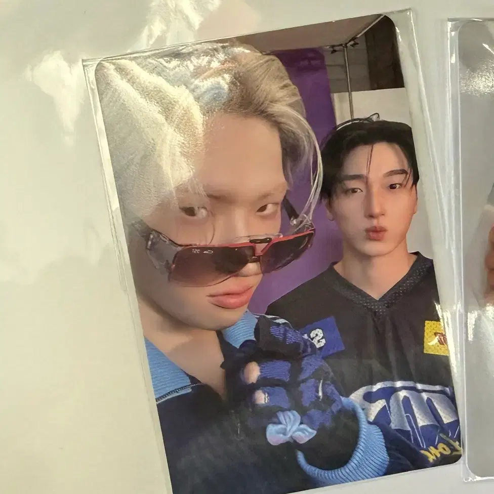 에이티즈 애니티즈 산 민기 팝업 2주차 입장포카 1