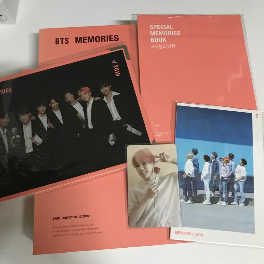 [BTS 방탄소년단 메모리즈 19 판매] 포카 dvd 블레 지민 정국 뷔