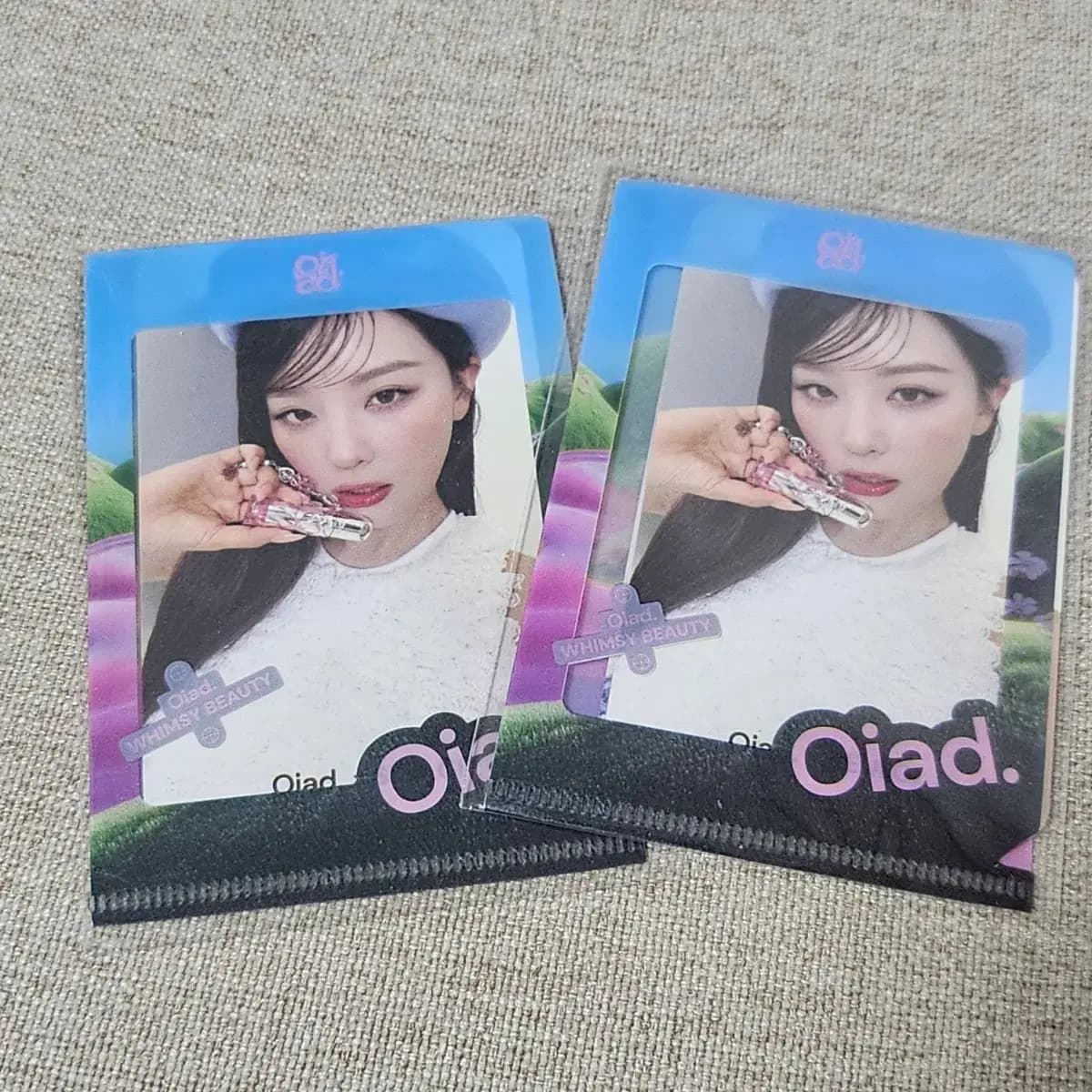 (미개봉새상품) 오아드 레드벨벳 슬기 포토카드 3종 + 카드홀더 2