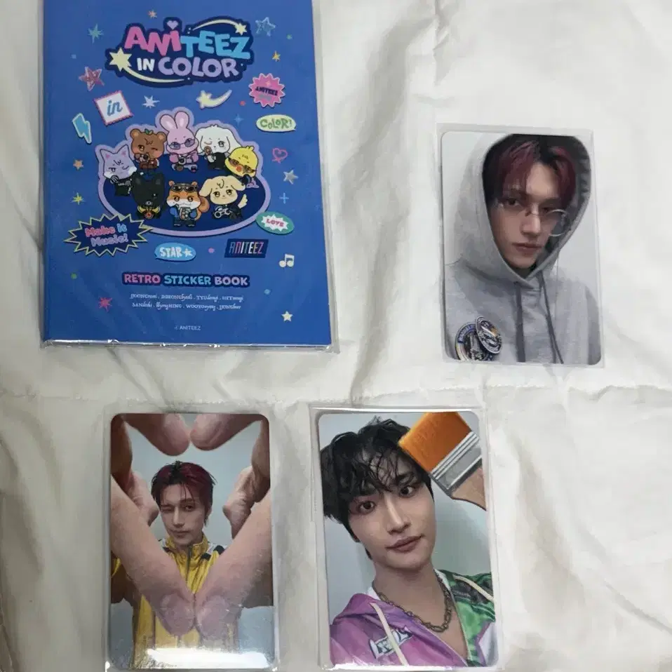 에이티즈 애니티즈 스티커 포카