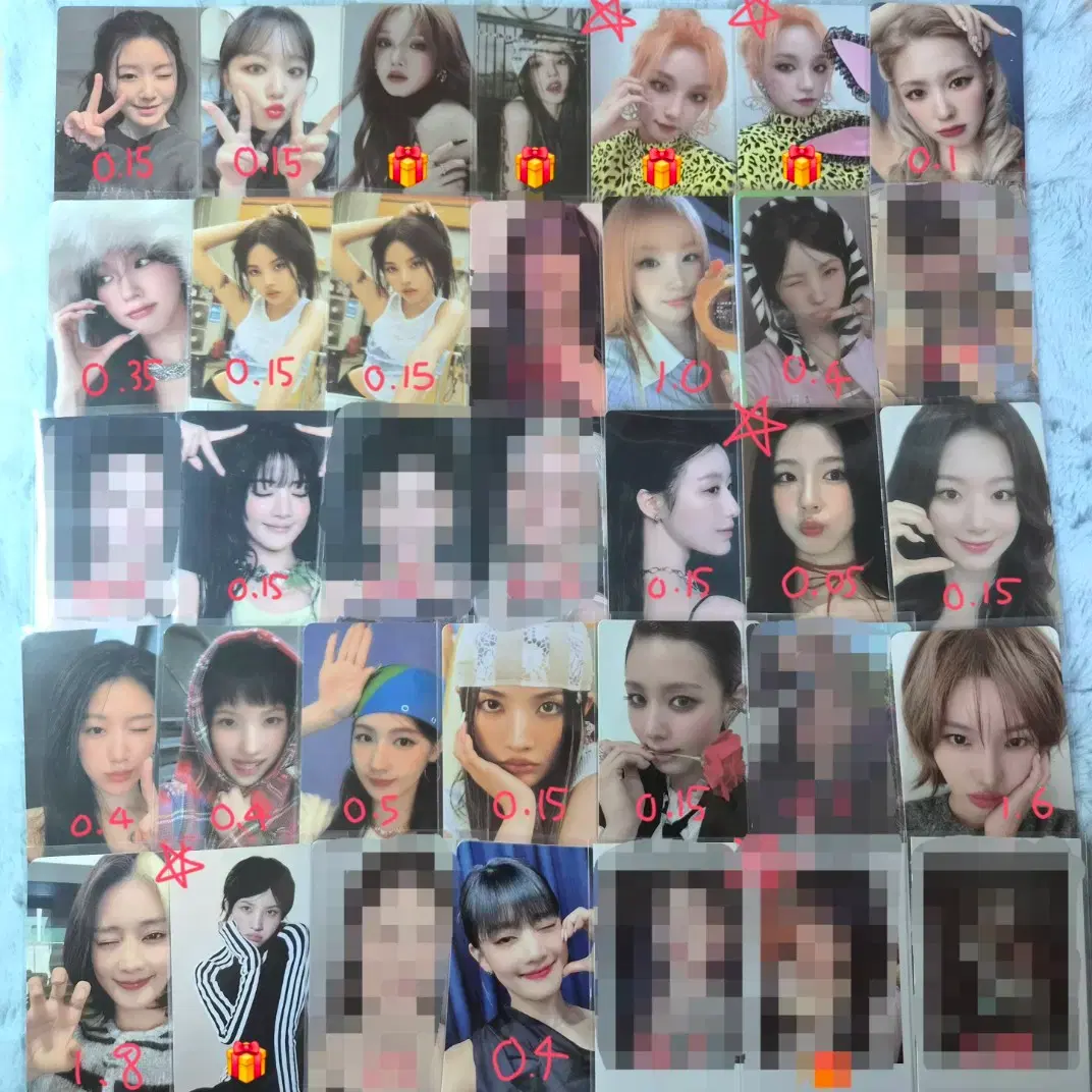 아이들 포토카드 양도 판매 미연 민니 소연 우기 슈화 미공포