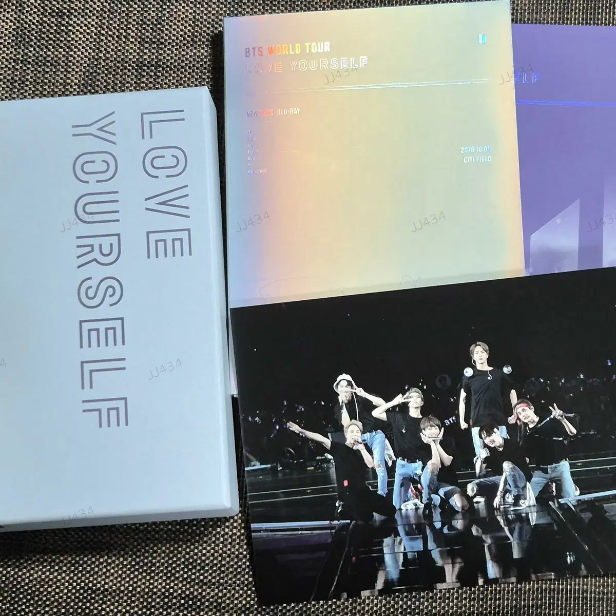 방탄소년단 BTS 럽셀콘 뉴욕 블루레이(포카제외)