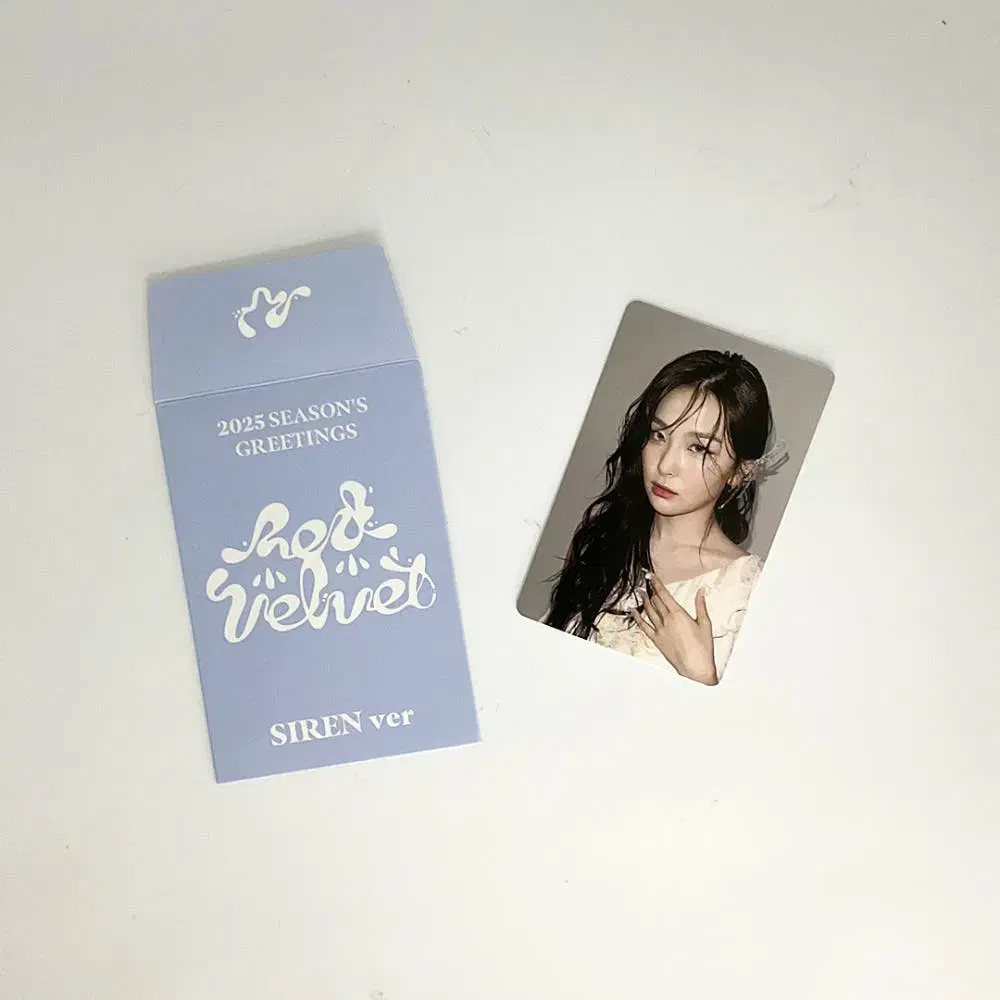 레드벨벳 슬기 2025 시즌그리팅 포토카드 A_1