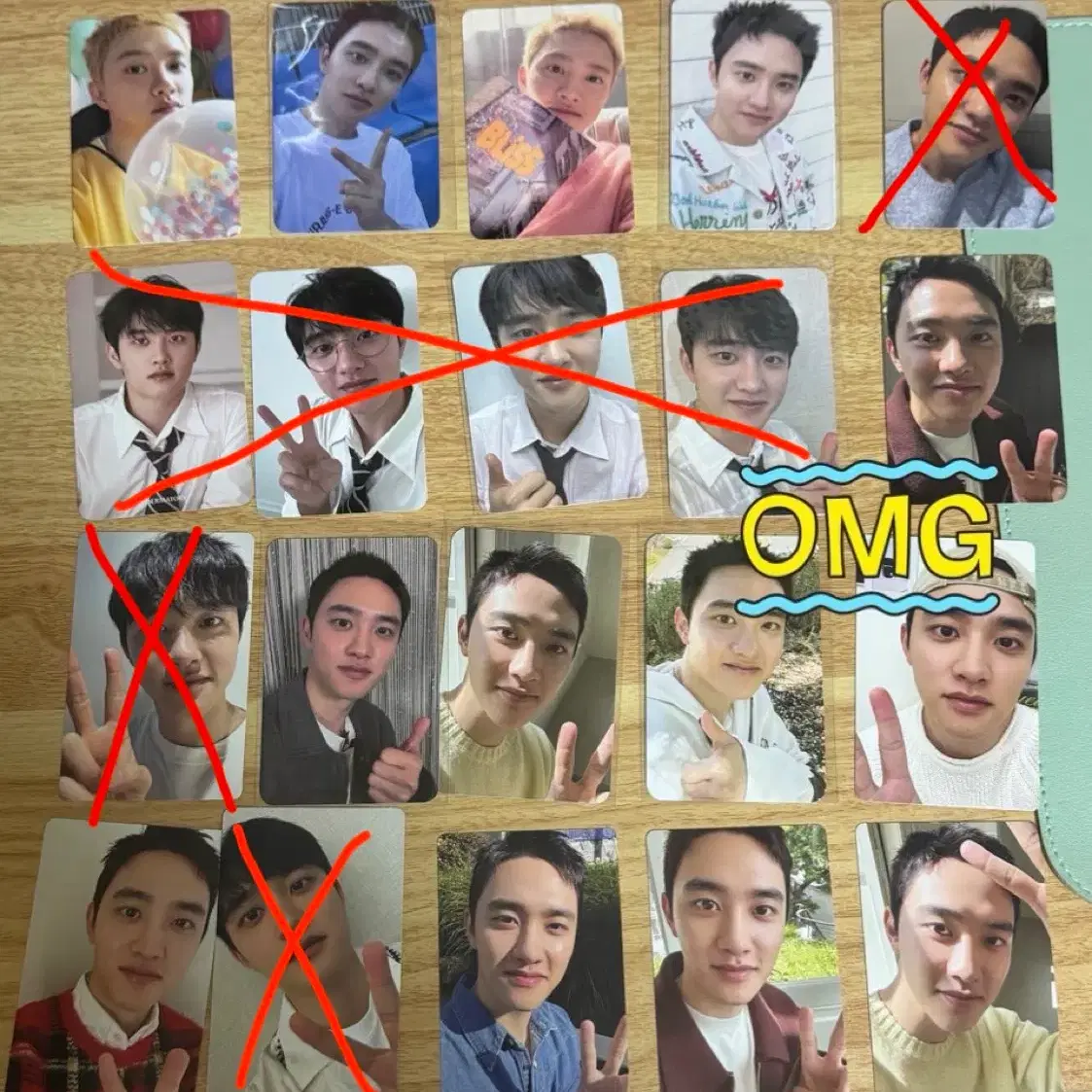 도경수 디오 엑소 디오 포토카드 양도 판매