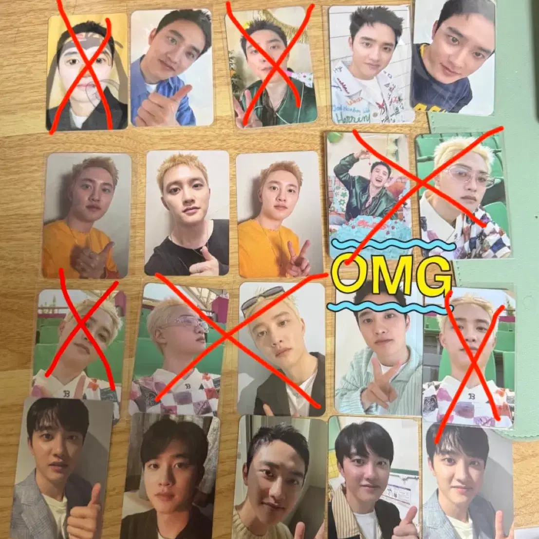 도경수 디오 엑소 디오 포토카드 양도 판매 2