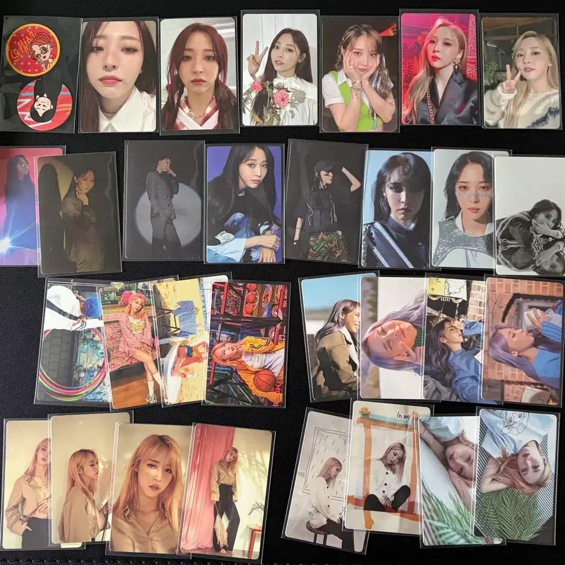 마마무 문별 포토카드 급처