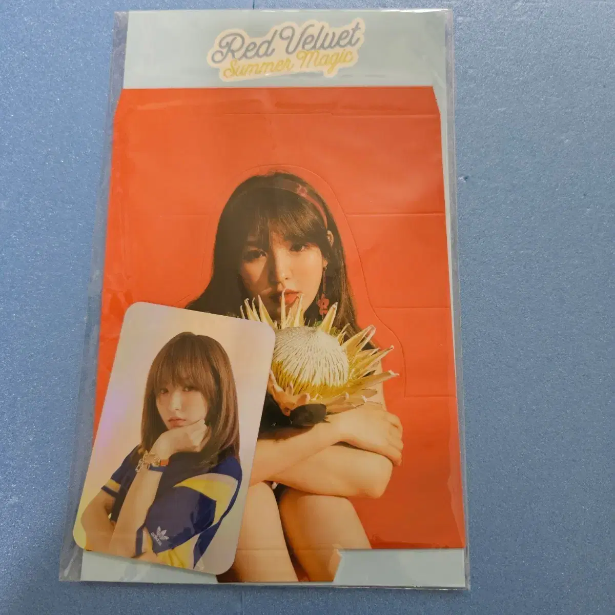(미개봉) 레드벨벳 웬디 파워업 홀로그램 포토카드셋