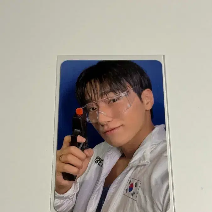 에이티즈 최산 애플뮤직 정조준 포카