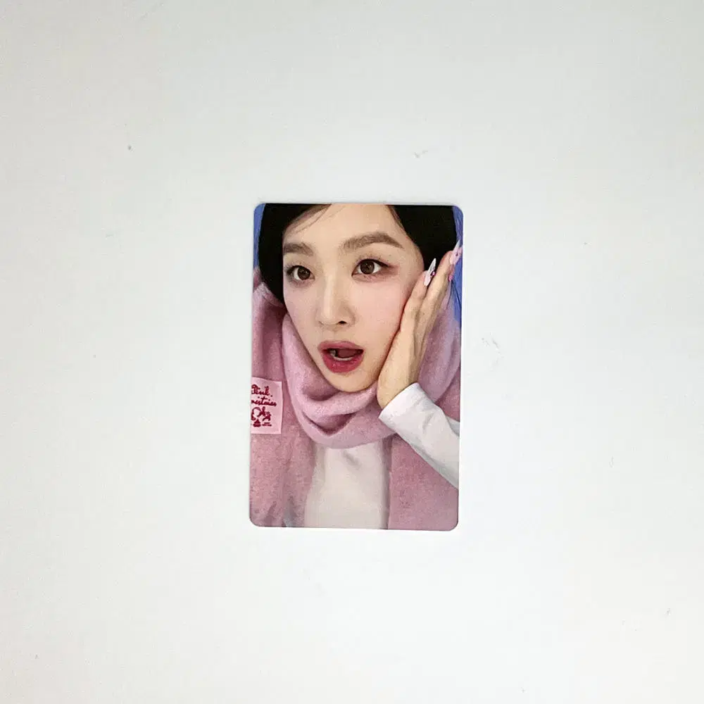 레드벨벳 슬기 2024 핑크 크리스마스 포토카드 포카 2