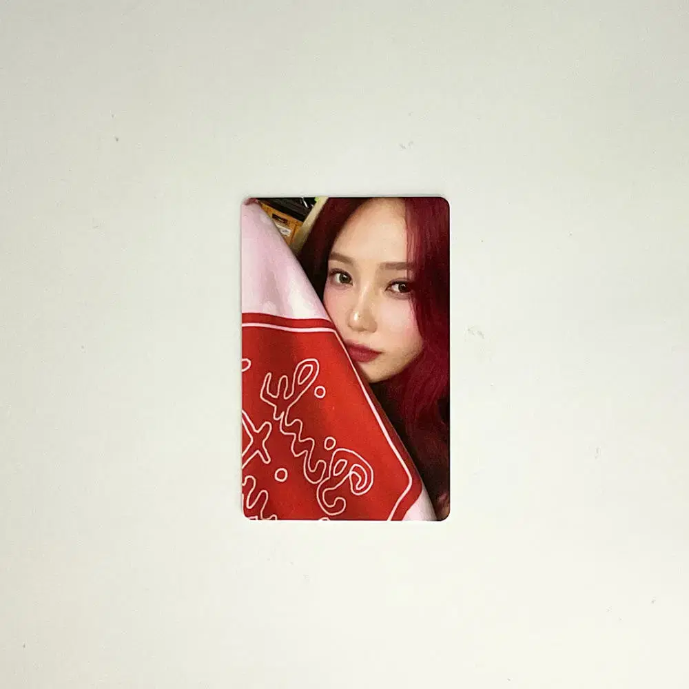 레드벨벳 조이 2024 핑크 크리스마스 포토카드 포카 2