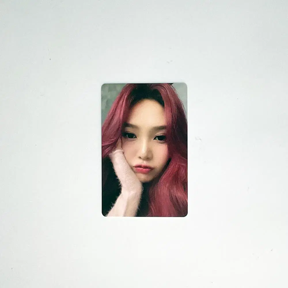 레드벨벳 조이 2024 핑크 크리스마스 포토카드 포카 1