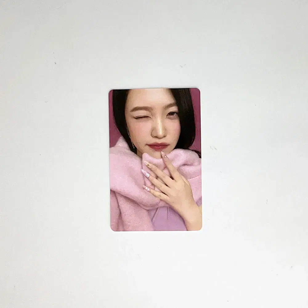 레드벨벳 예리 2024 핑크 크리스마스 포토카드 포카 2