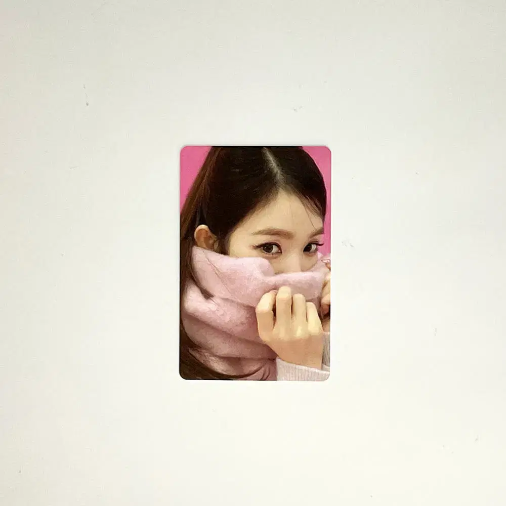 레드벨벳 아이린 2024 핑크 크리스마스 포토카드 포카 1