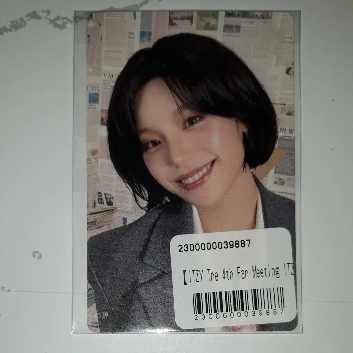 itzy 있지 예지 포토카드 1