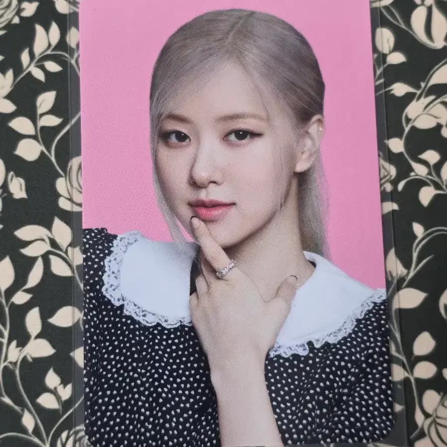블랙핑크 블핑 포토카드 포카 오레오 로제 rosie  YG 특전 MD