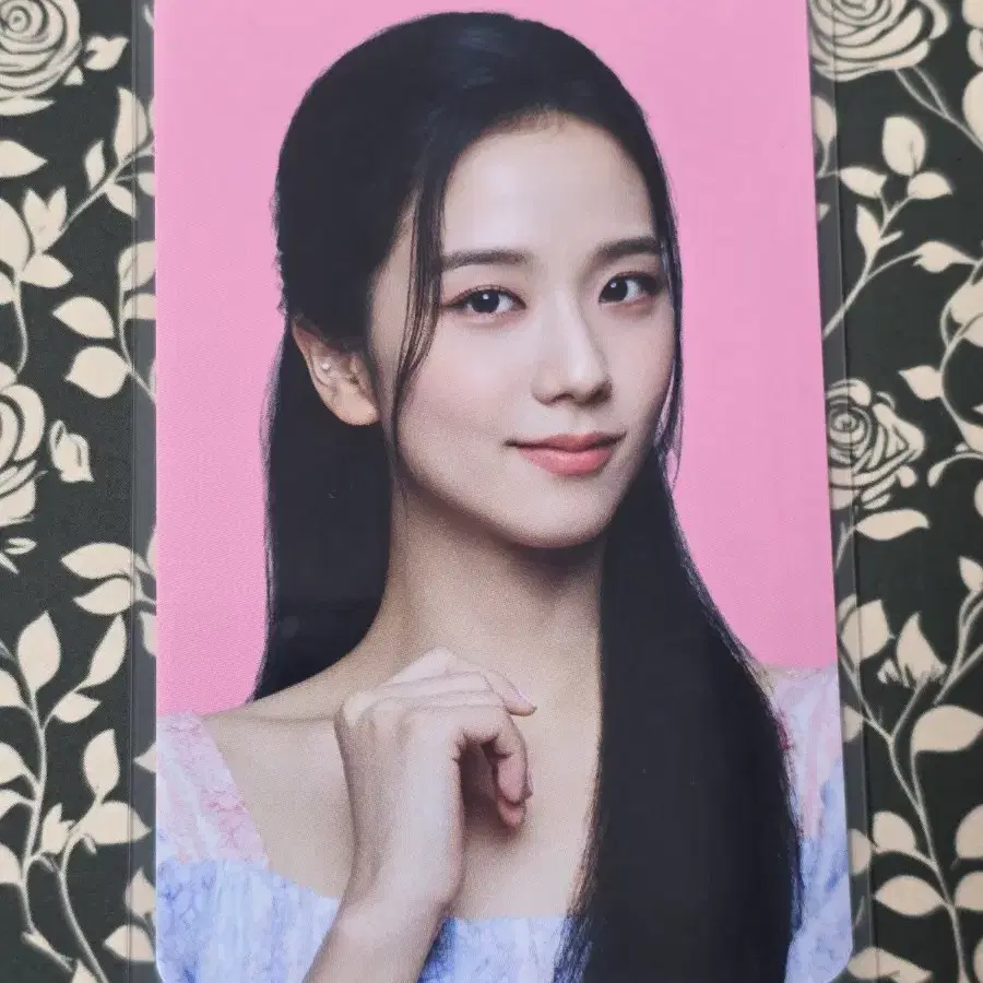 블랙핑크 블핑 포토카드 포카 오레오 지수 jisoo  YG 특전 MD