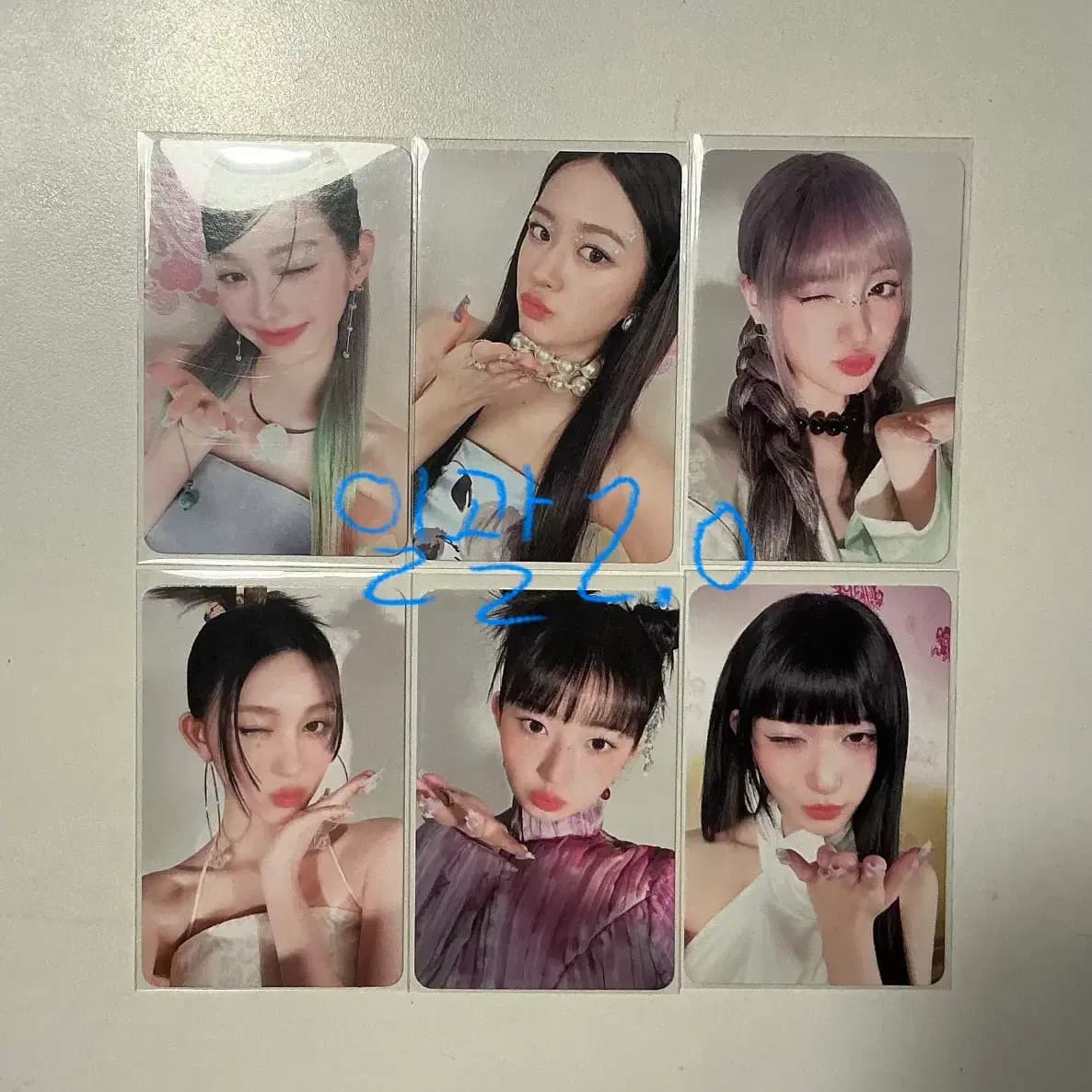 아이브 스위치 스스퀘 단체 포카 판매합니다!
