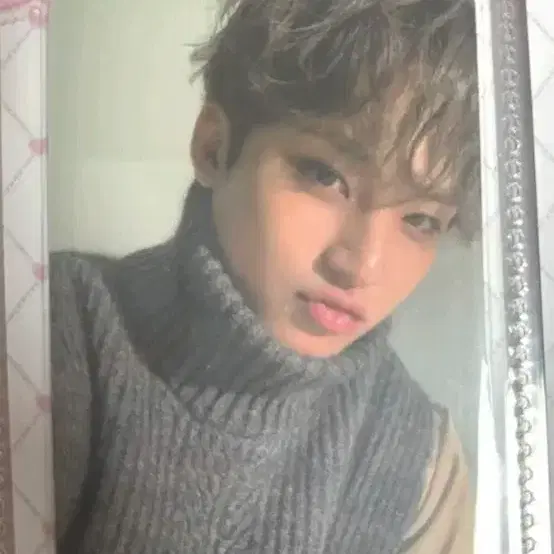 세븐틴 민규 2021 트레이딩 포카