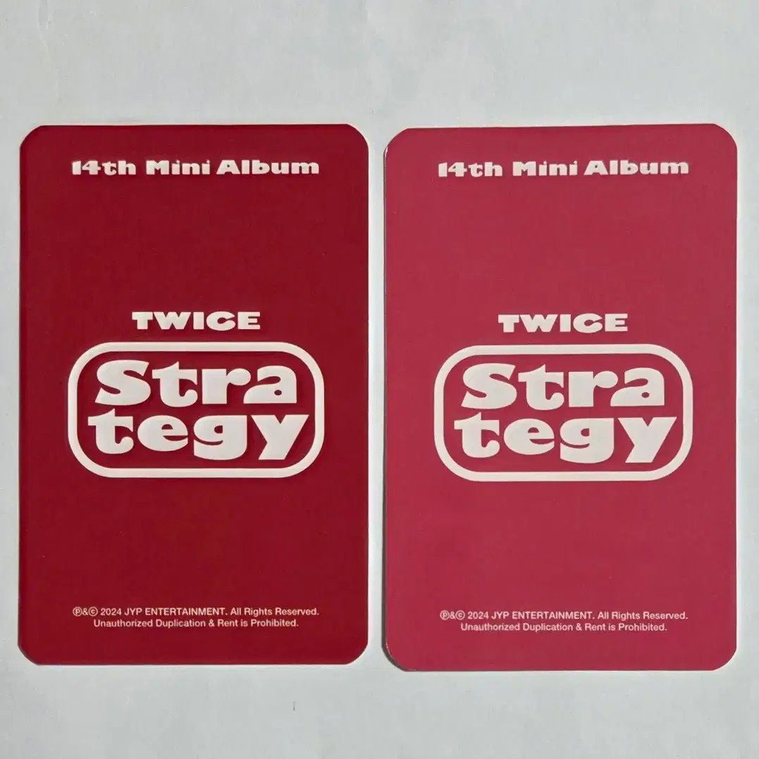 TWICE 트와이스 나연 Strategy 사운드웨이브 특전 포카 포토카드 2