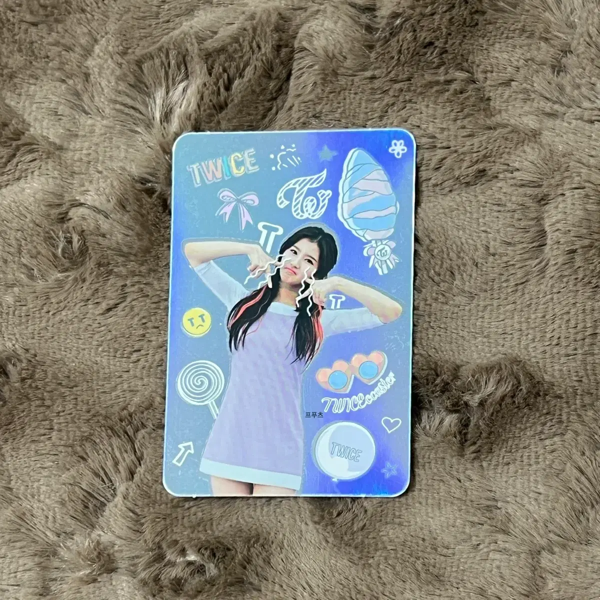트와이스 사나 TT LANE 1 홀로그램 포카 포토카드 홀카 1