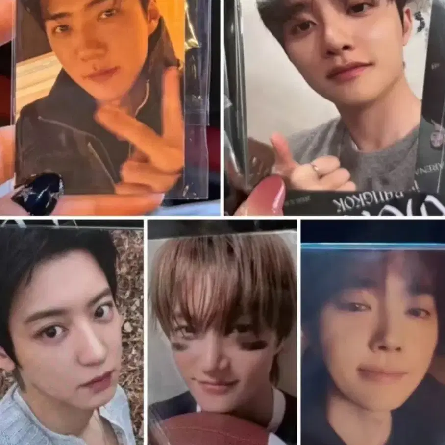 방콕 마카오 엑소 미공포 특전 포카 디오 경수 카이 세훈 수호 찬열 레이 1