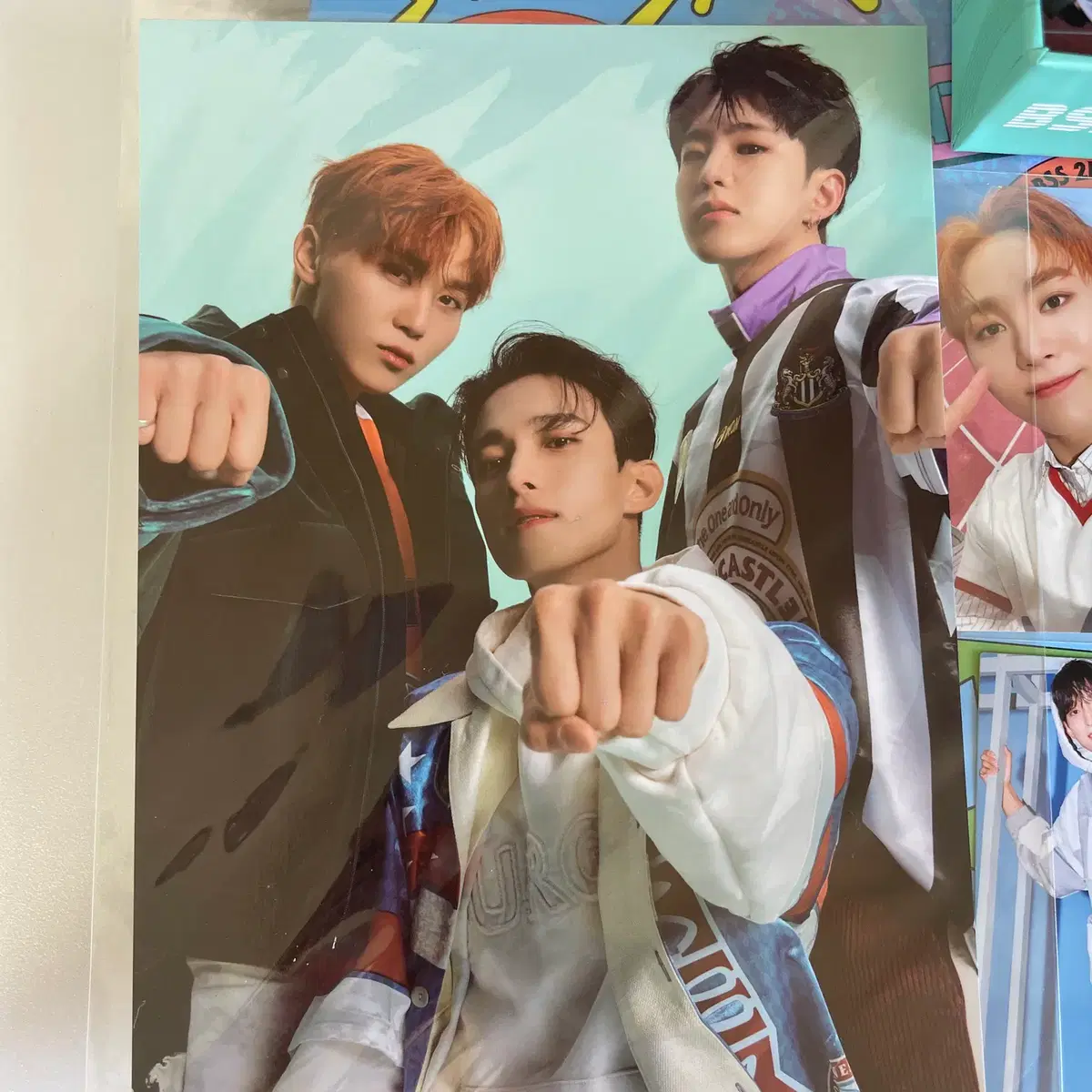 세븐틴 부석순 호시 도겸 승관 부석순 키트, 포카, 구성품 등 4