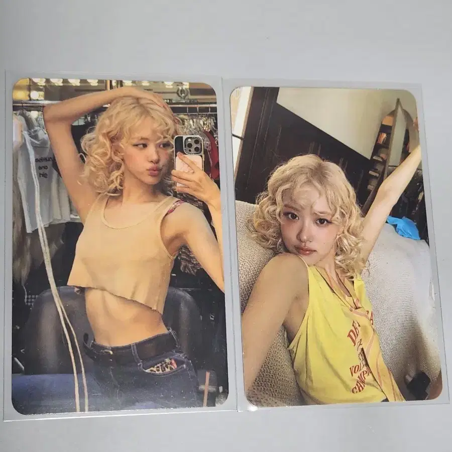 로제 rosie 앨범 포토카드