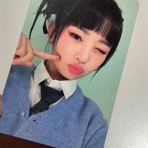 아이브레이 포토카드포카 일레븐위드드라마미공포 파파존스 러브다이브하트스티커 2