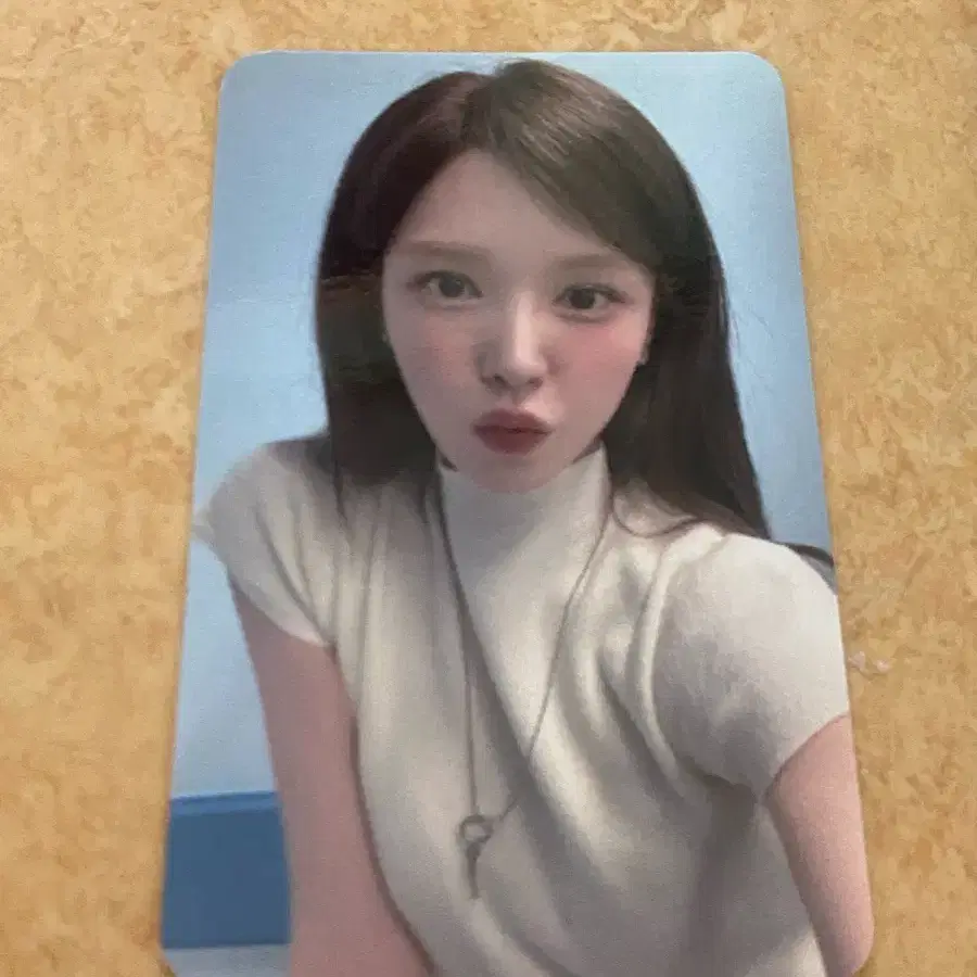 노티드 레드벨벳 웬디 포토카드