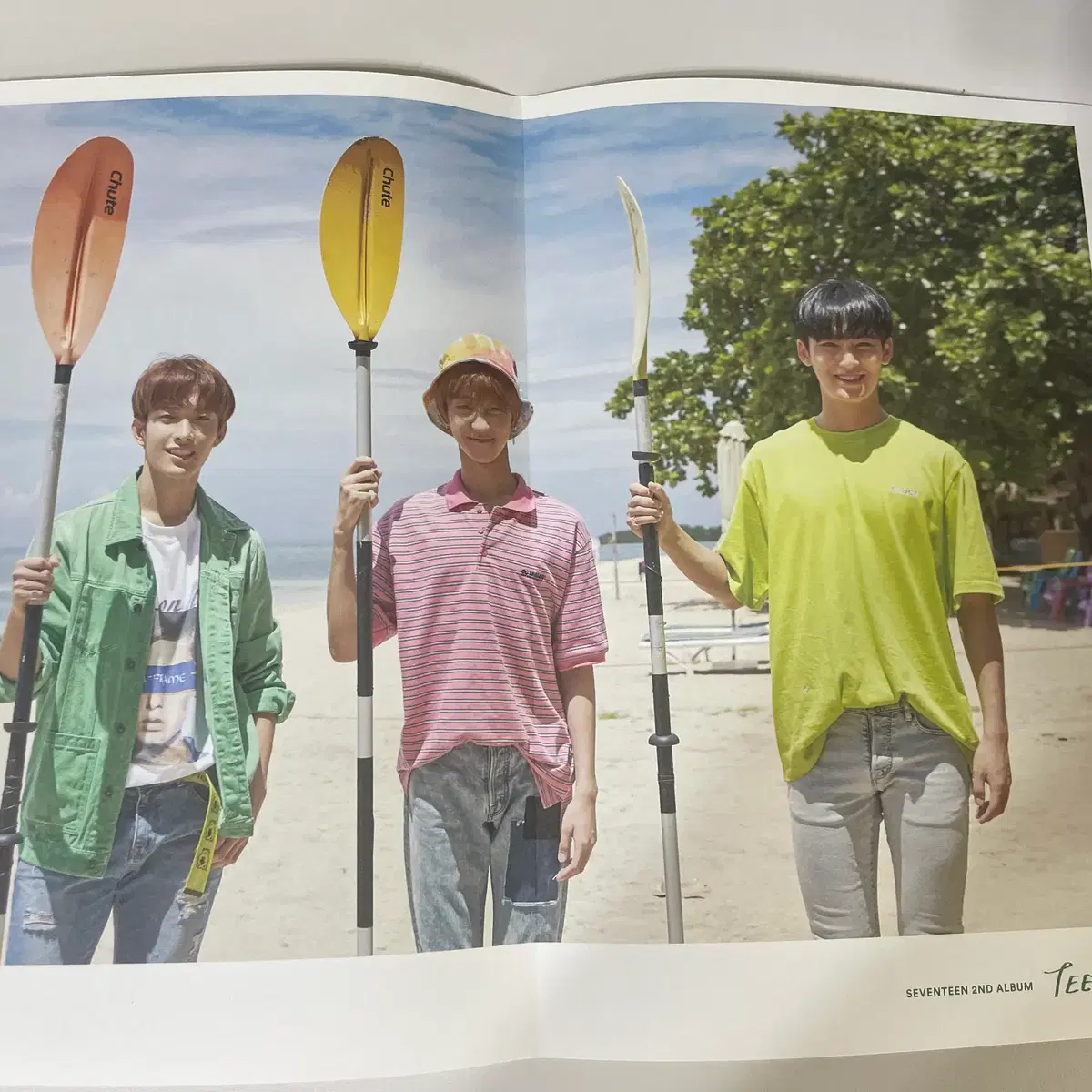 세븐틴 틴에이지 원우, 민규, 우지, 준, 버논 포카 및 구성품 6