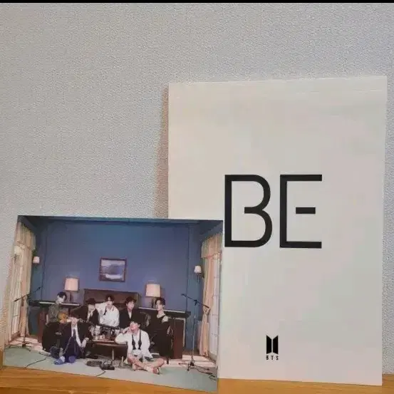 방탄소년단 BTS 앨범 [BE] 풀구성 + 줄노트 특전 + 단체포카 7