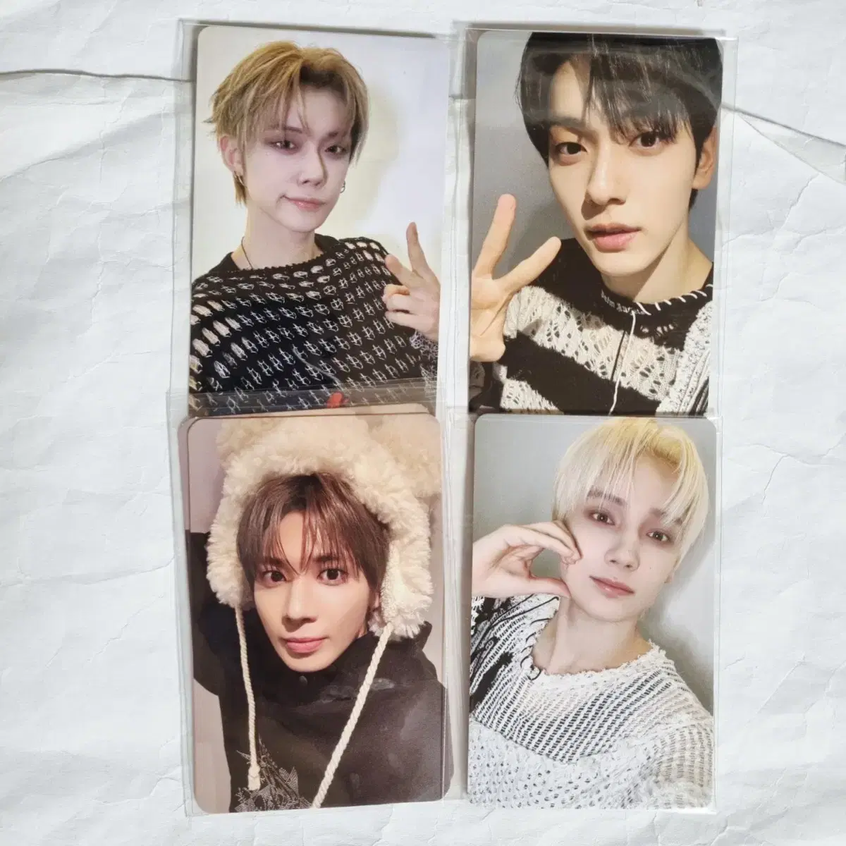 투바투 씨유 CU 카카오 포카 포토카드 수빈태현범규연준카이 럭드 txt