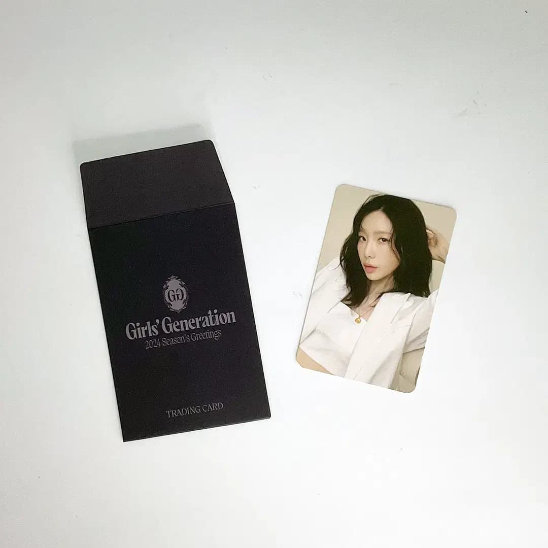 소녀시대 태연 2024 시즌그리팅 시그 포토카드 포카