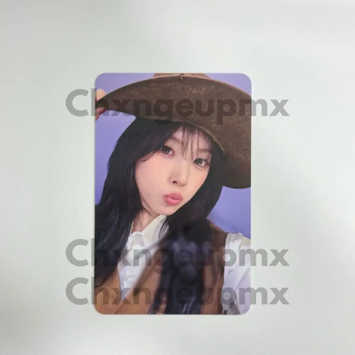 엔믹스 지우 싸인 포토카드