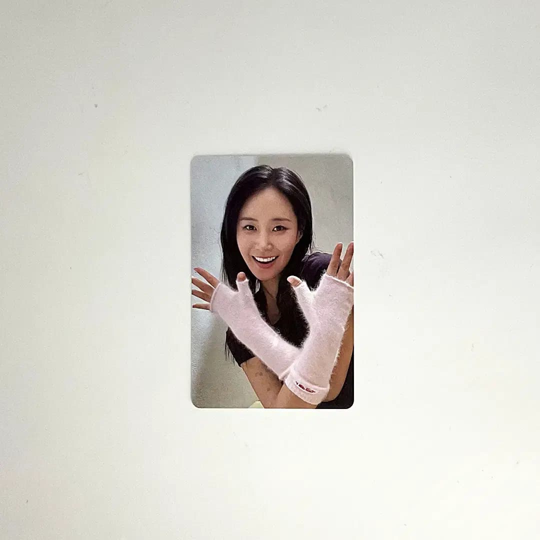 소녀시대 유리 2024 핑크크리스마스 포토카드 포카 1