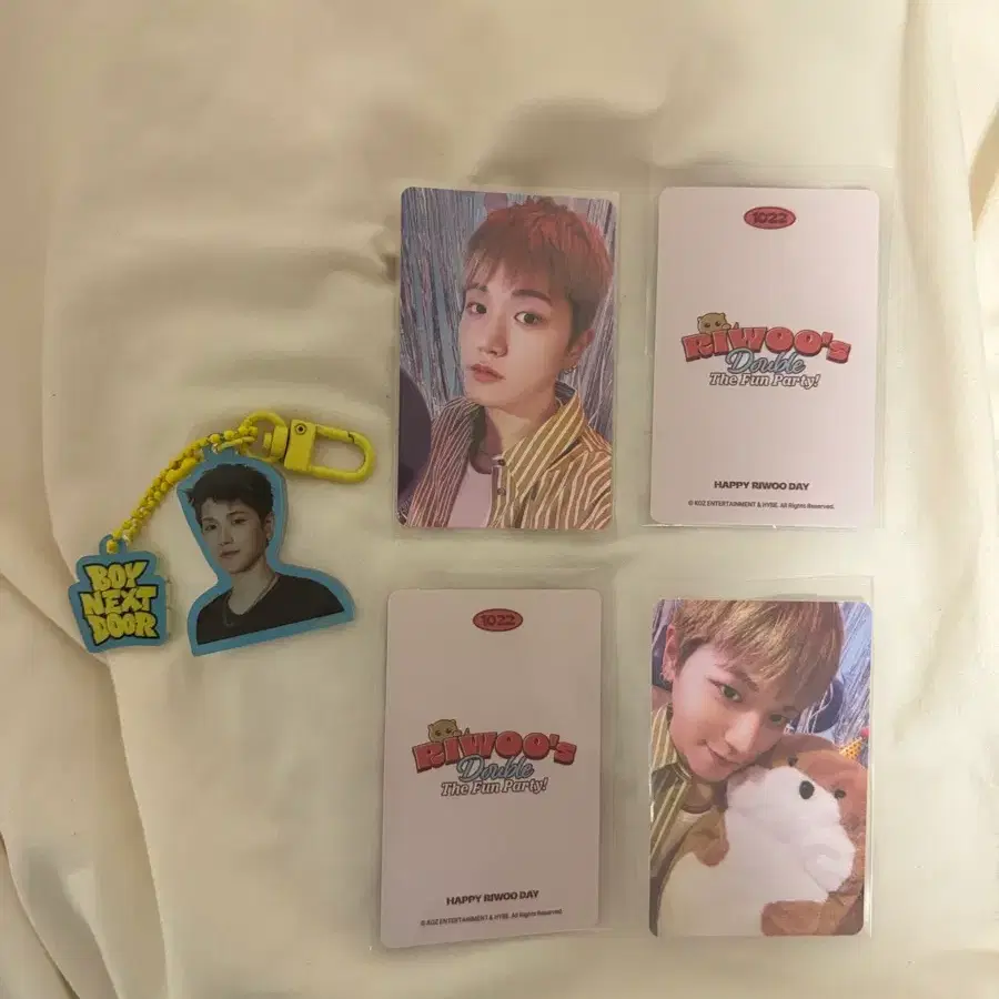 리우럭키드로우키링+2025리우생일포카