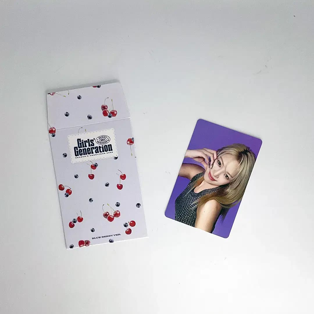 소녀시대 효연 2025 시즌그리팅 시그 포토카드 포카 1
