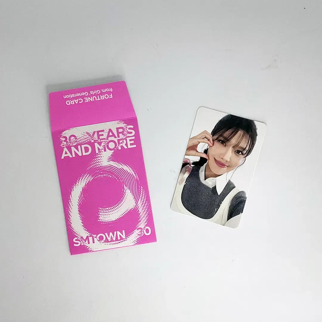 소녀시대 수영 에스엠타운 2025 슴콘 포토카드 포카 1