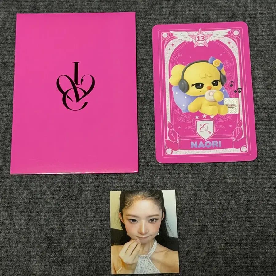아이브 크리스피크림도넛 레이 미니 포카