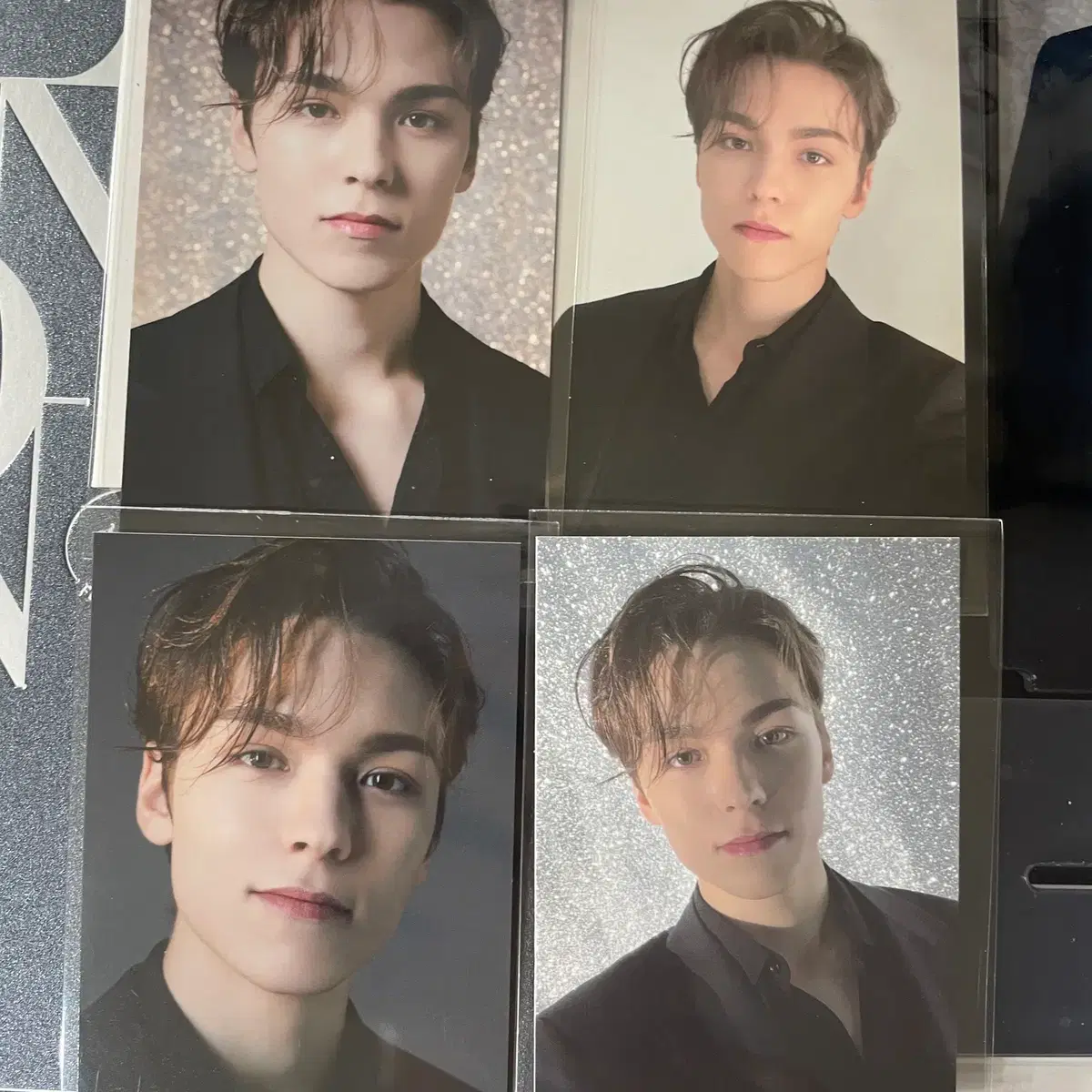 세븐틴 버논 생박 1,2 버전(포카, 포토북 등) 2