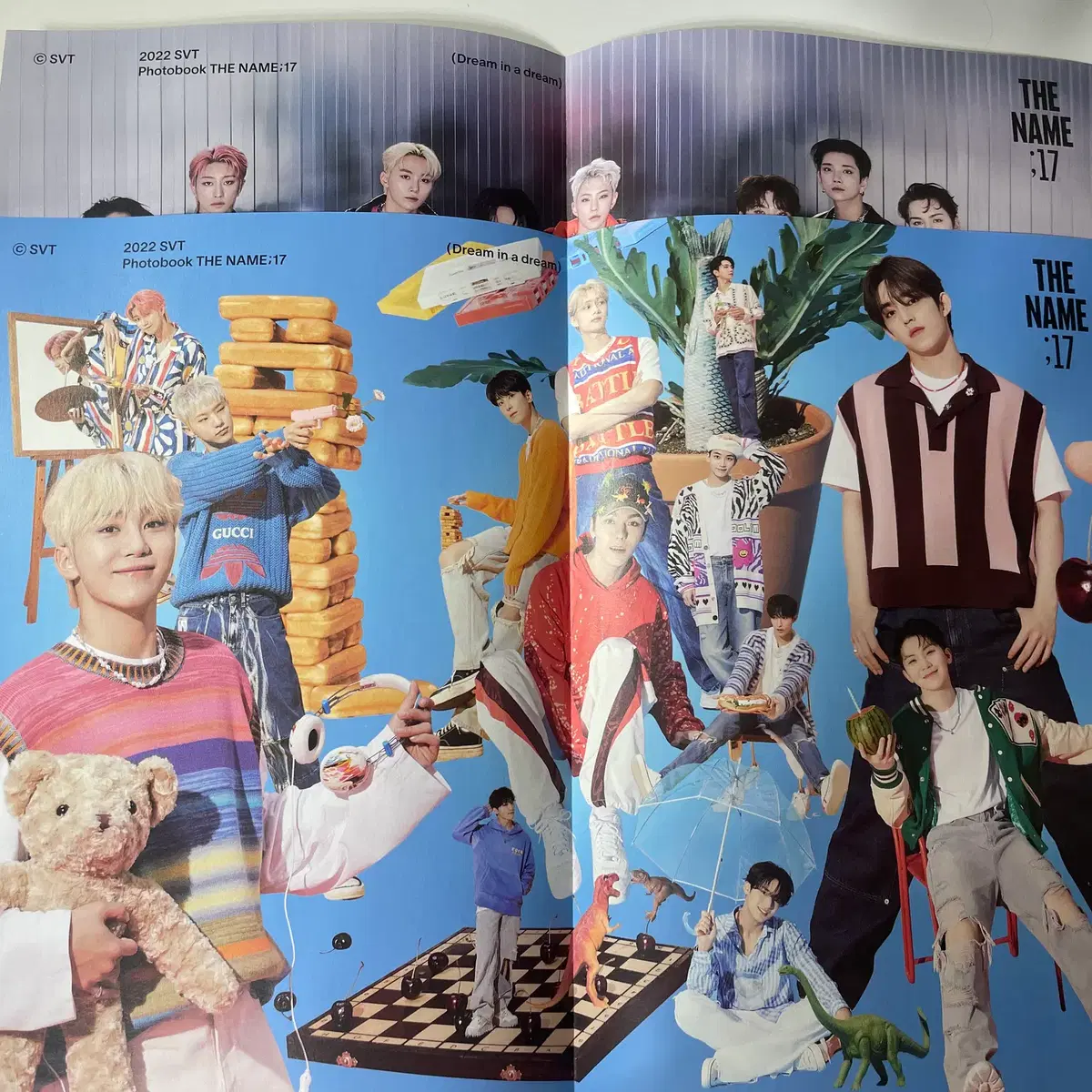 세븐틴 더 네임 포카 및 포토북 등(민규, 준 포함 포카 7장) 4