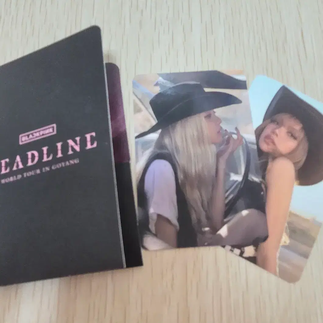 블랙핑크 로제 리사 DEADLINE 포토카드 판매