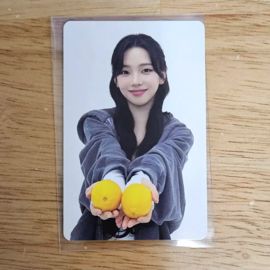 에스파 카리나 팝업 LEMONADE 10만 의류 특전 포카 Karina 1